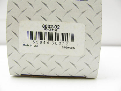 Motorad 6032-02 Heavy Duty Engine Oil Plug - 1-7/8'' Size