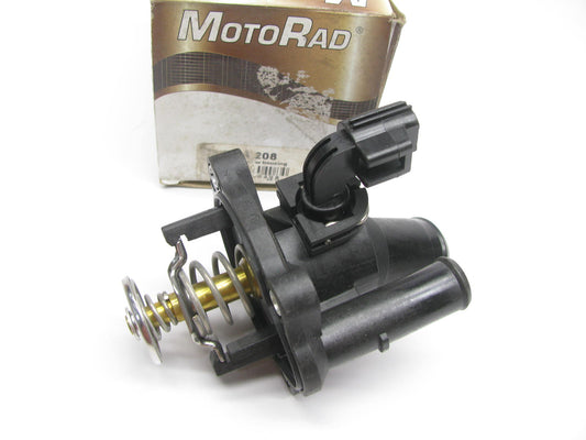 Motorad 604-208 Engine Coolant Thermostat & Housing - 208 Degree