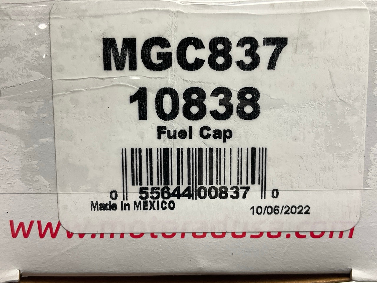 Motorad MGC837 Fuel Tank Filler Gas Cap