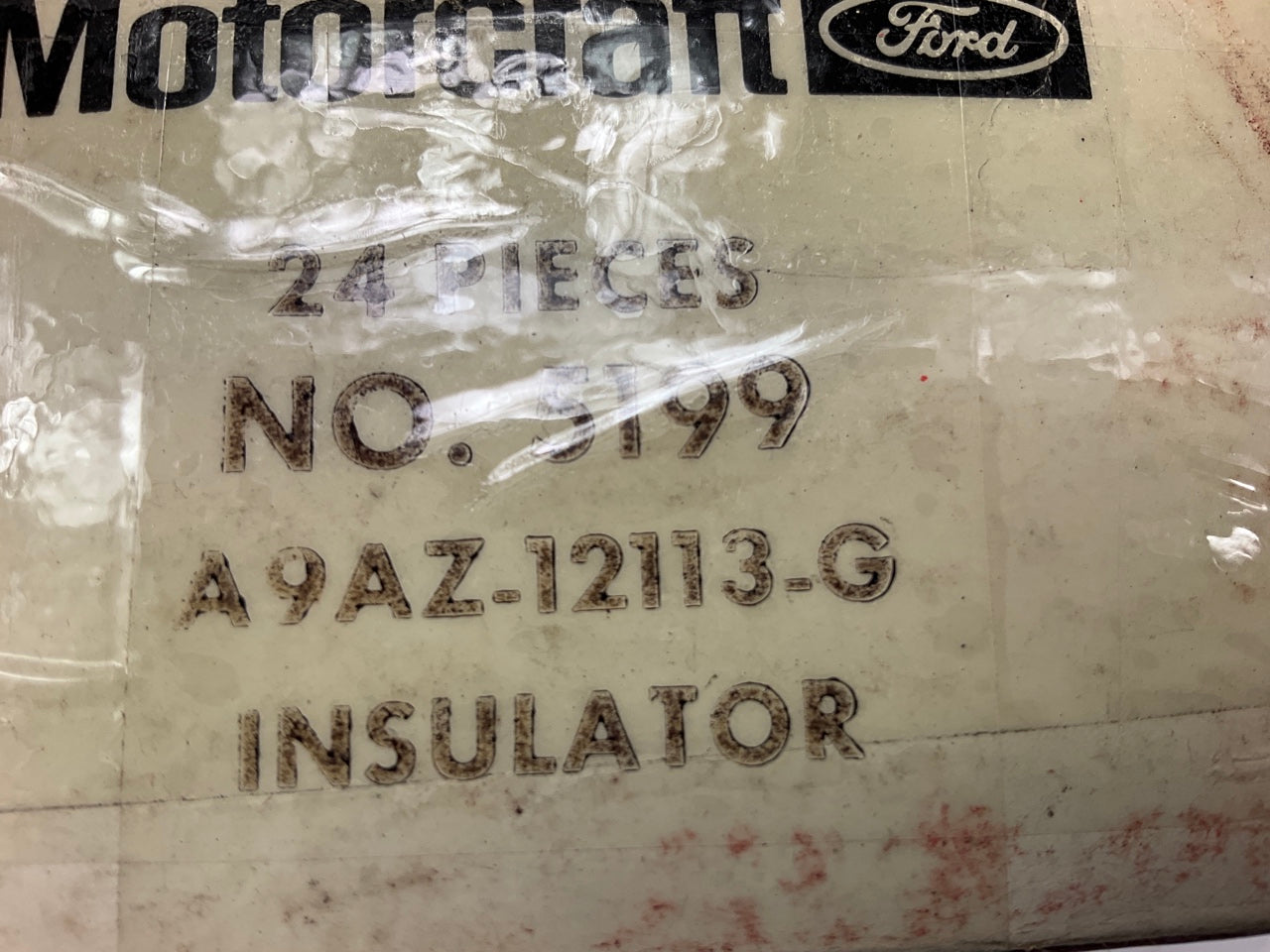 NOS Motorcraft 5199 Ignition Spark Plug Boots Ford Y-Block 24/PACK A9AZ-12113-G