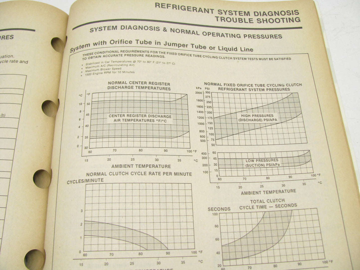 motorcraft AC200T A/C Air Conditioning Parts Catalog - May 1991