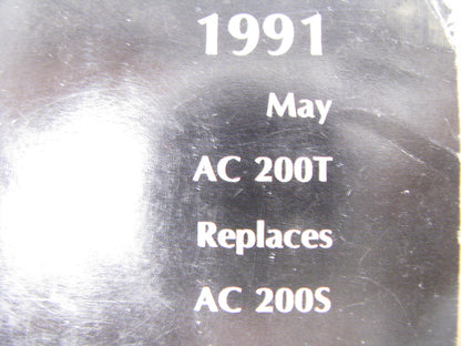 motorcraft AC200T A/C Air Conditioning Parts Catalog - May 1991