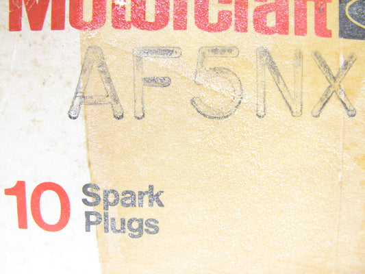 (10) NEW GENUINE Motorcraft AF5NX Ignition Spark Plugs - SMALL ENGINES