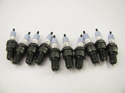 (10) VINTAGE Motorcraft AGS4C Spark Plugs