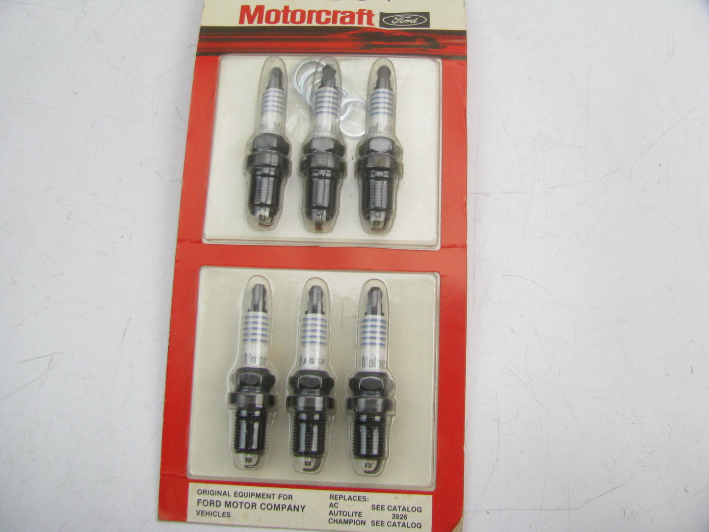 (6) NEW GENUINE OEM Motorcraft AGSP52 Spark Plugs