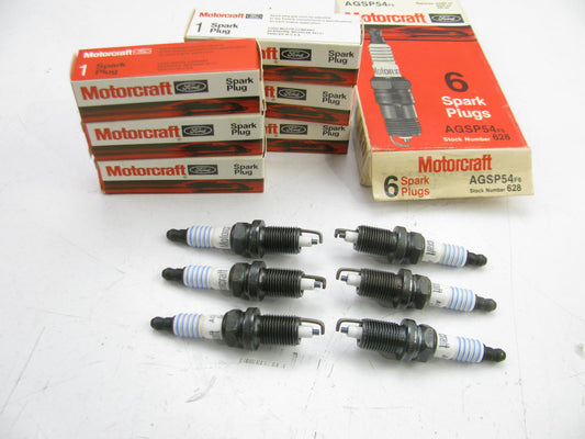 (6) Motorcraft AGSP54 Ignition Spark Plugs