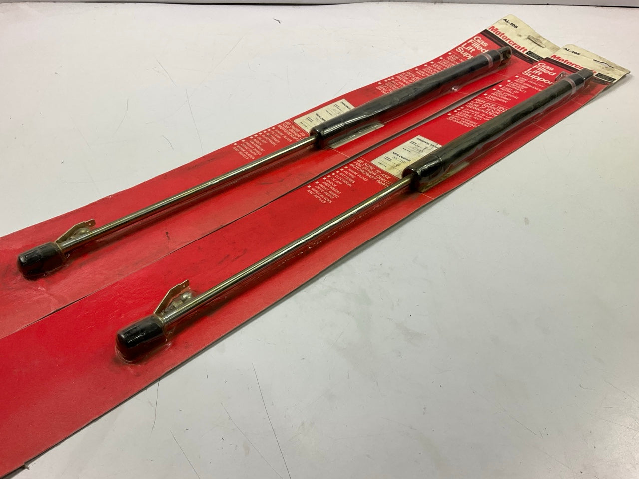 (2) Motorcraft AL105 Hatch Hatchback Lift Support Shock Struts 81-90 Escort Lynx