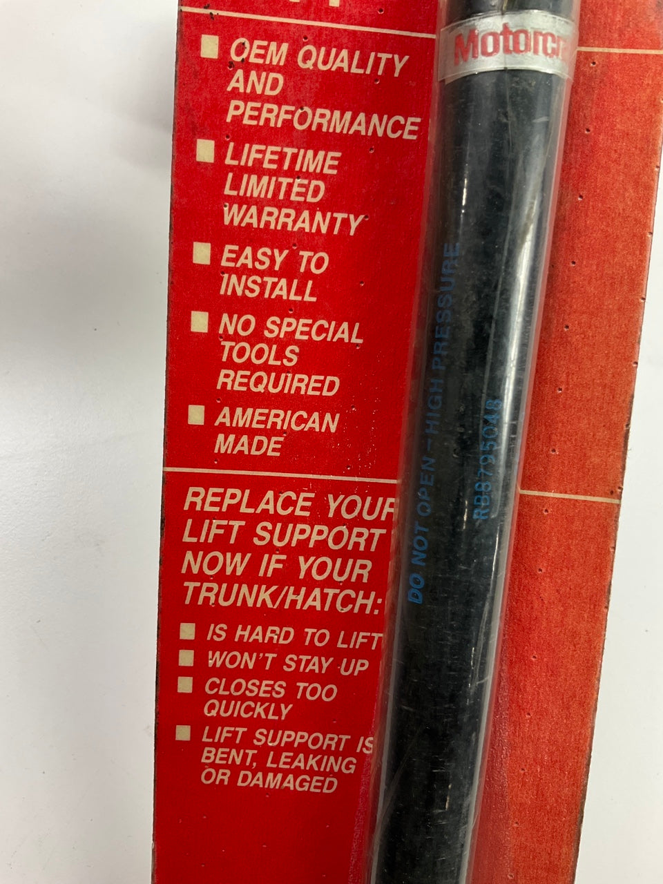 Motorcraft AL105 Hatch Lift Support Shock Strut - 1981-1990 Escort