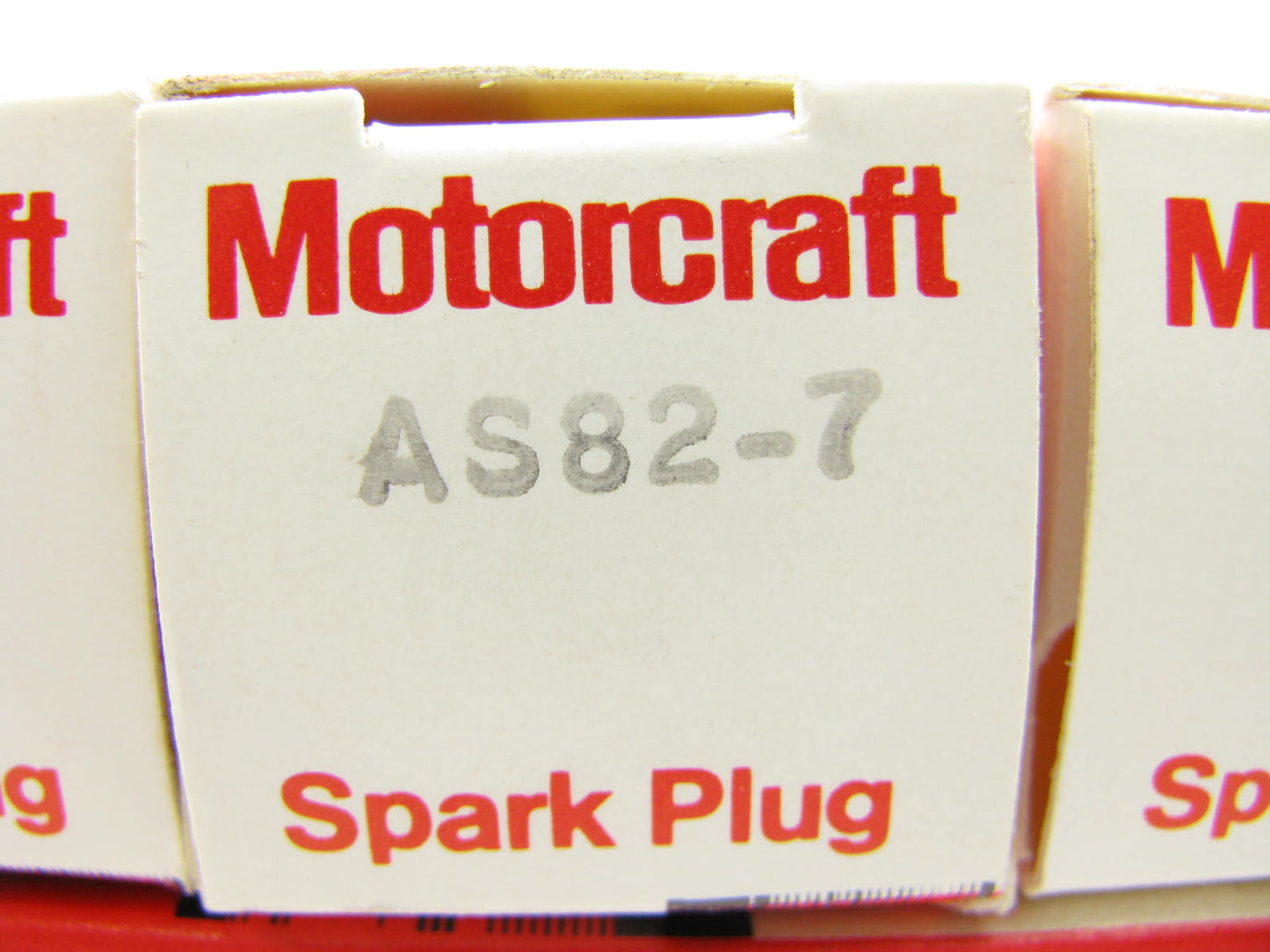 (8) Vintage Motorcraft AS82-7 Spark Plugs  4339428  RJ18YC6  5613882 R46SZ R46SX