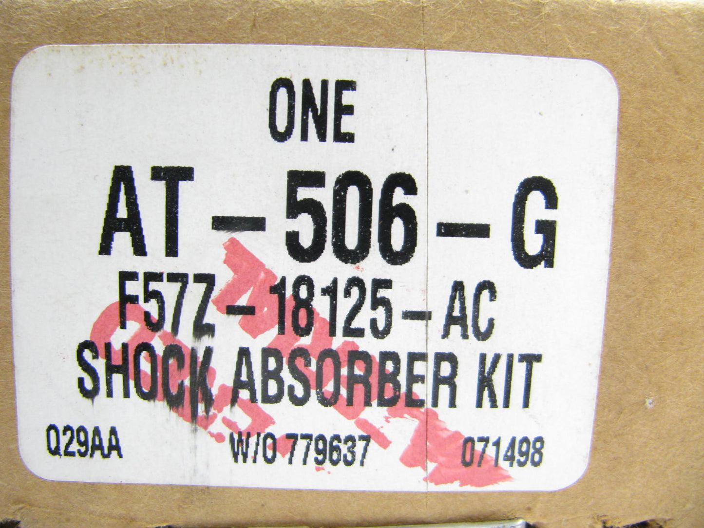 (1) Shock Absorber-Standard Shock Motorcraft AT-506G