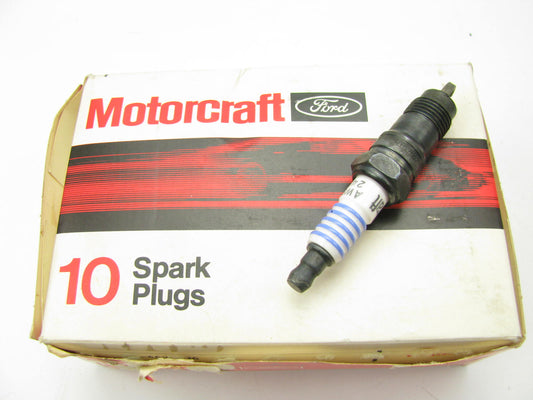 (10) Motorcraft AWSF24C Spark Plugs for 1984-1986 Ford Mercury 1.6L 1.9L