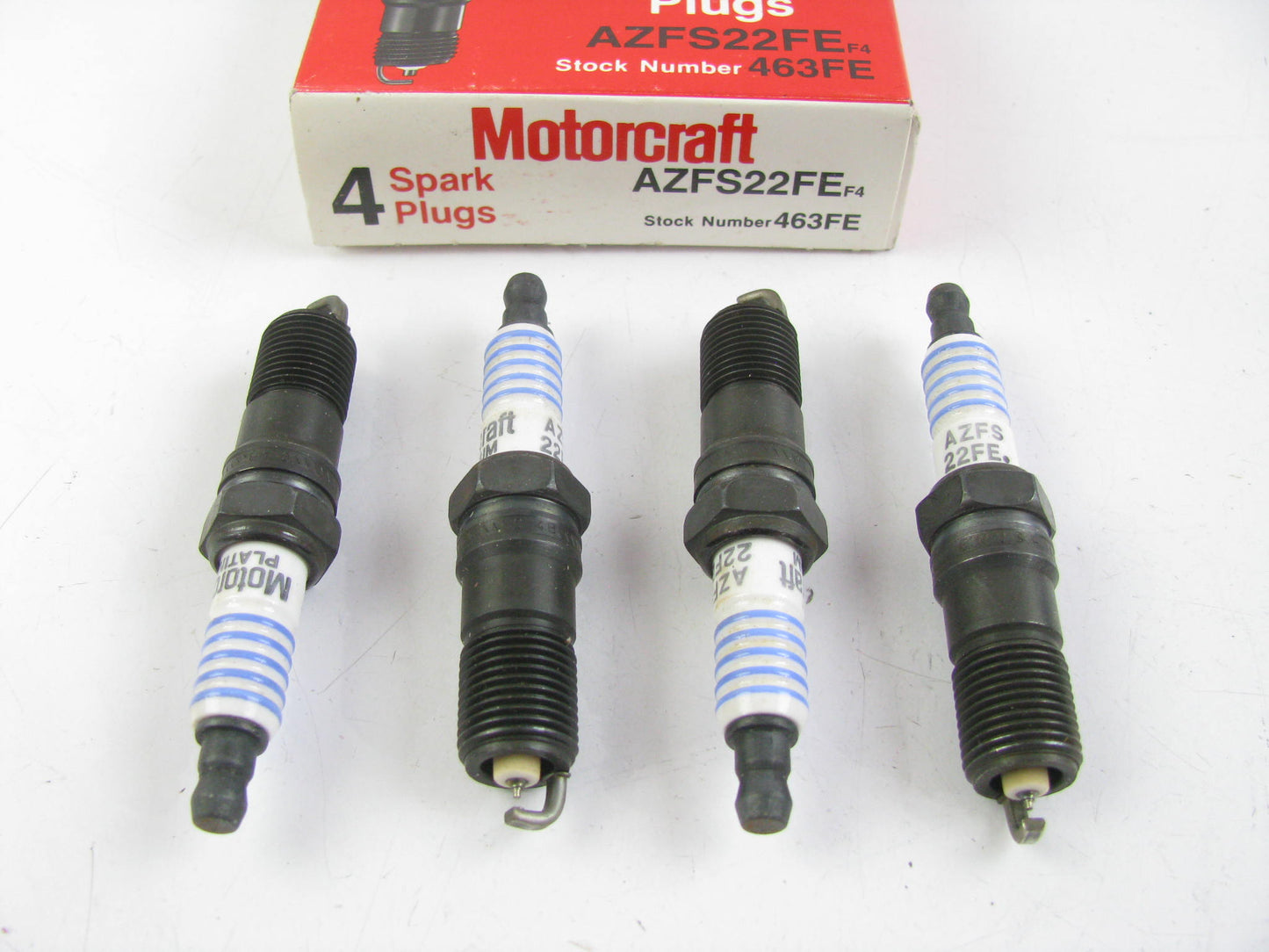 (4) Spark Plugs Motorcraft AZFS22FE  For 1997-2000 Ford Contour 2.0L