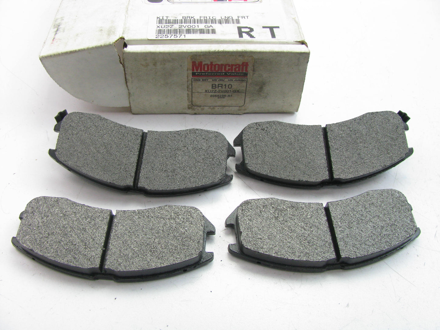 NEW GENUINE OEM Motorcraft BR10 FRONT Disc Brake Pads - 1989-1992 Ford Probe