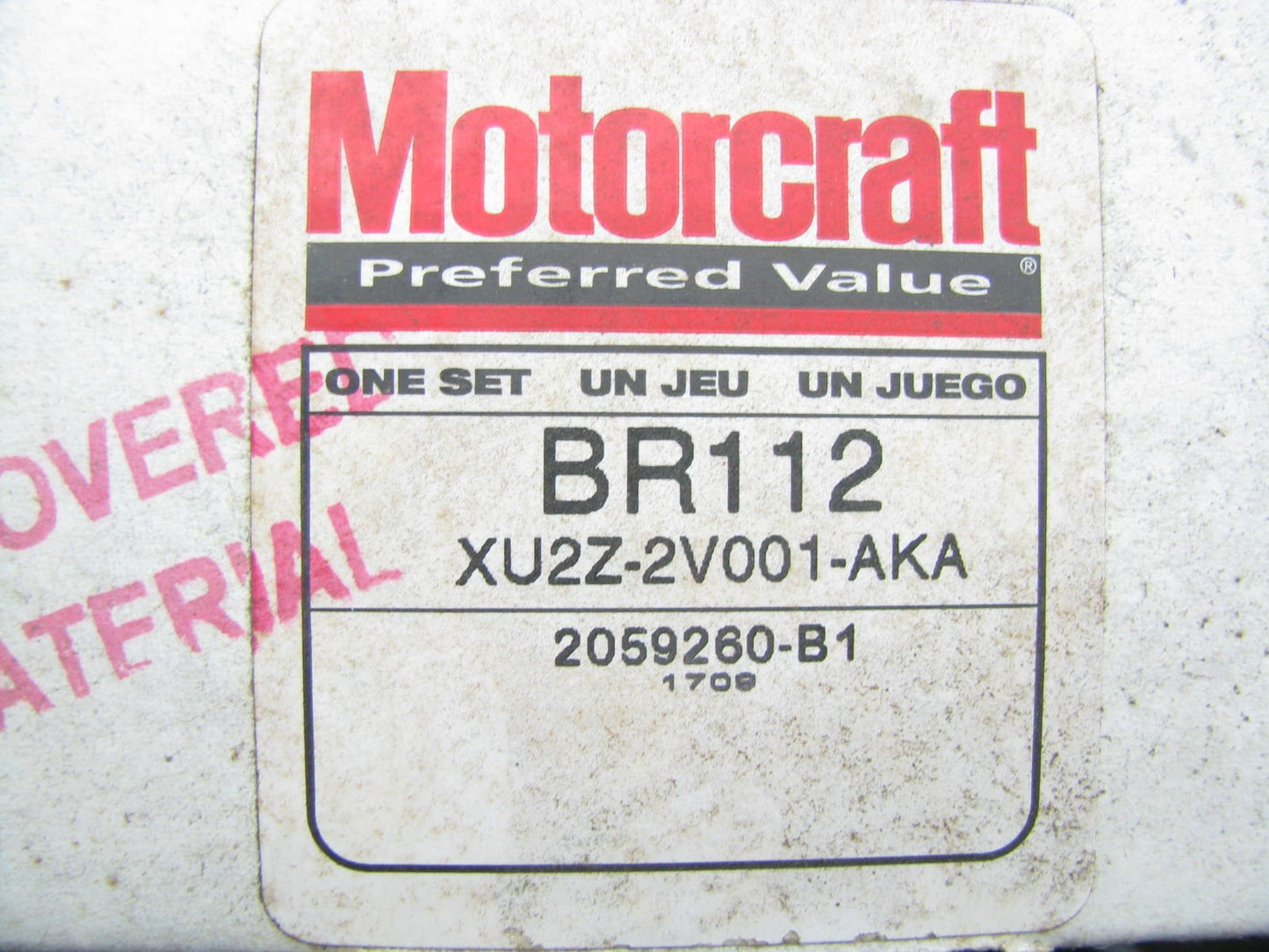 New OEM Motorcraft Rear Disc Brake Pads BR112