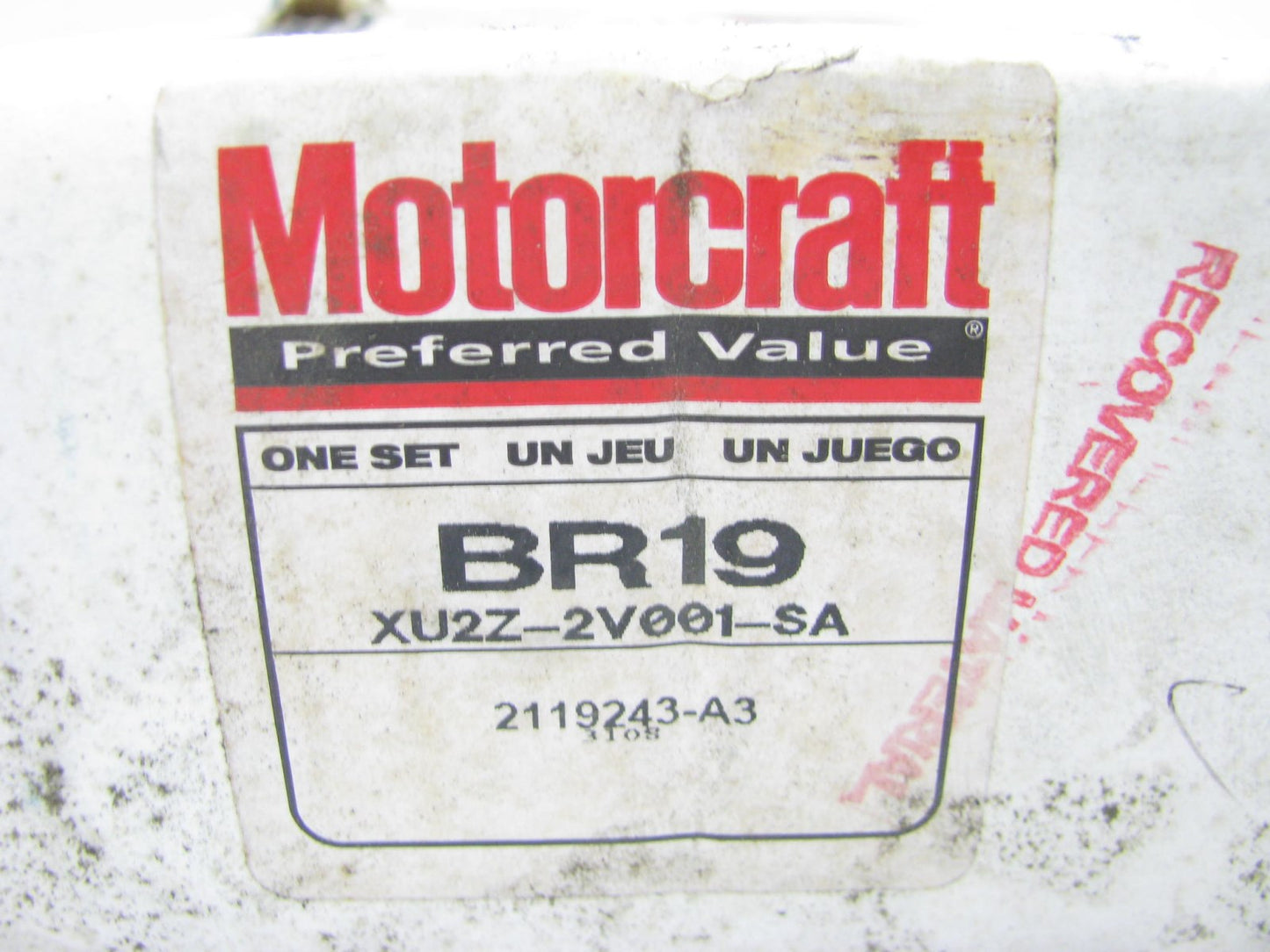 New Genuine OEM FORD Motorcraft Front Brake Pads 93-94 Crown Victoria POLICE