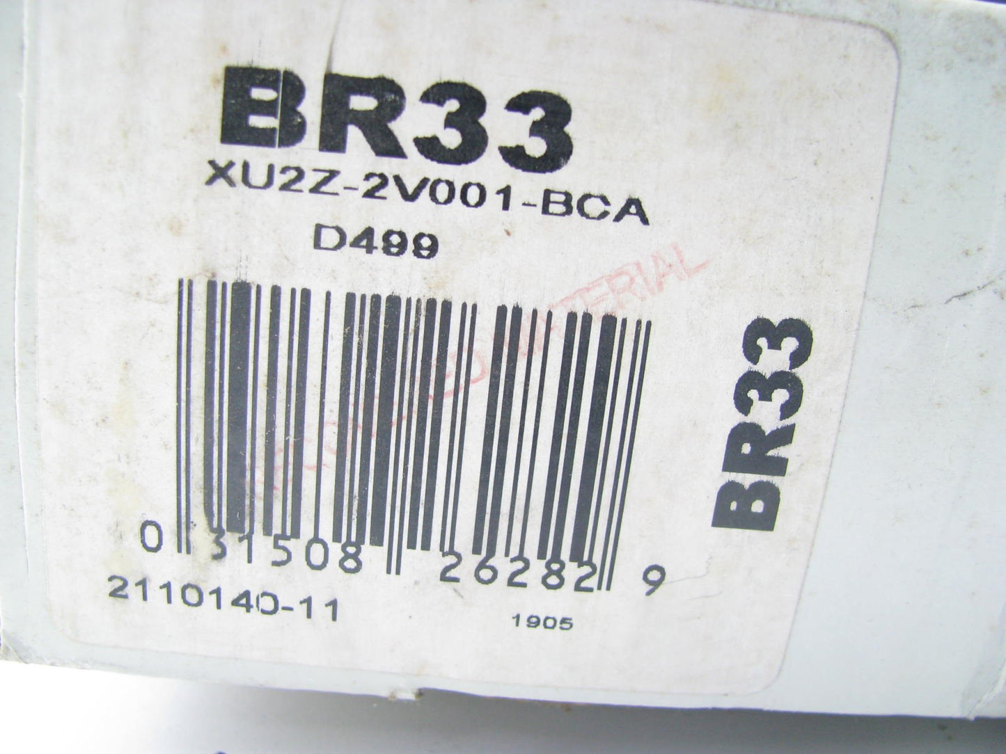 Genuine OEM Motorcraft BR33 Front Disc Brake Pads