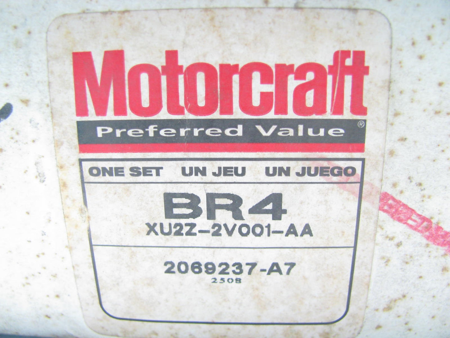 Motorcraft BR4 Brake Pads - Front - With POLICE PACKAGE ONLY