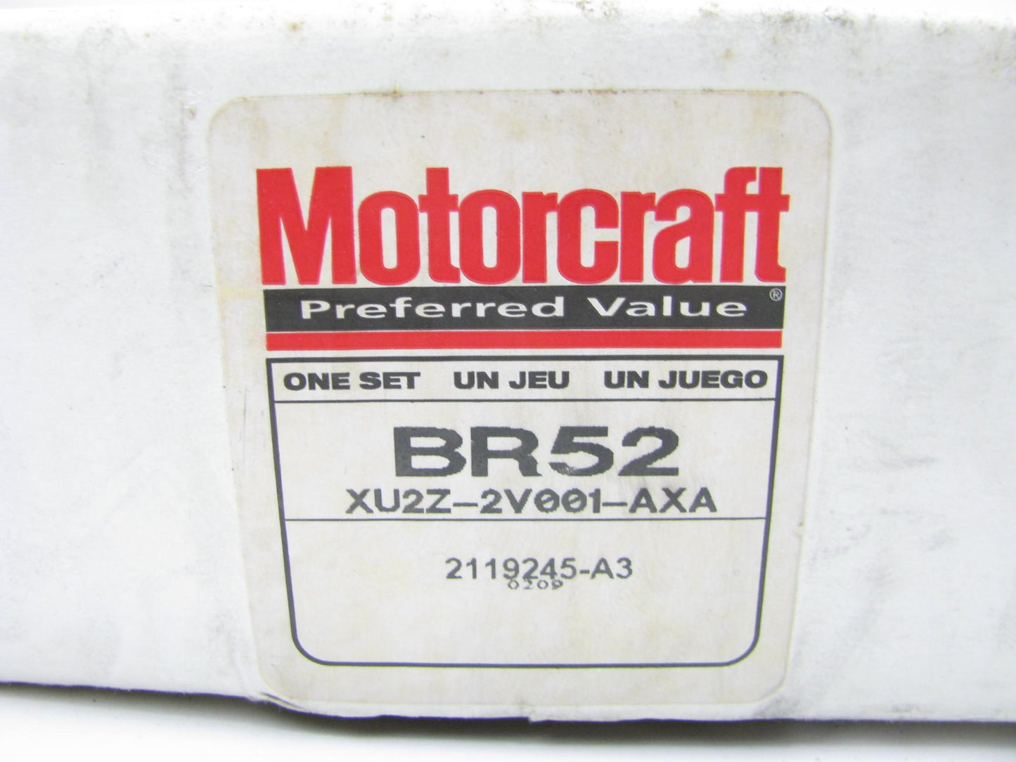 Motorcraft BR52 FRONT Brake Pads OEM FORD# XU2Z-2V001-AXA