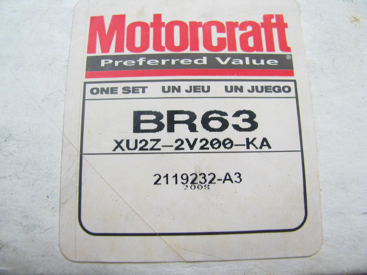 New OEM Motorcraft Rear Disc Brake Pads 93-97 Probe BR63