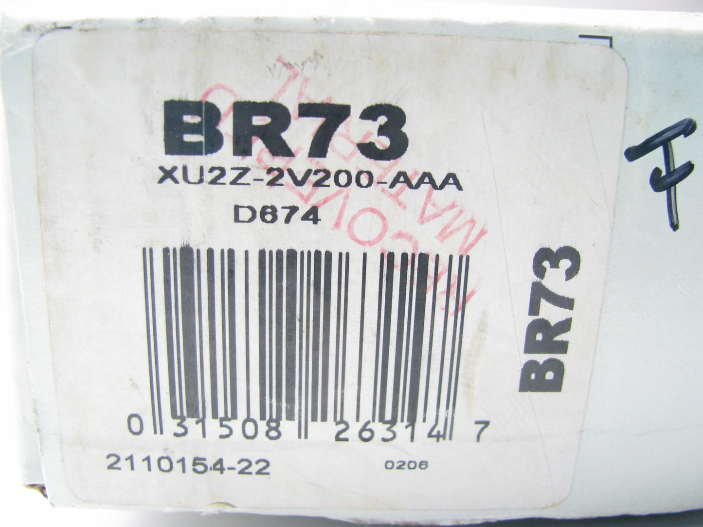Genuine OEM Motorcraft BR73 Rear Disc Brake Pads