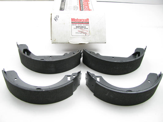 NEW GENUINE Motorcraft BR80 Rear Drum Brake Shoes OEM Ford XU2Z-2V200-GA