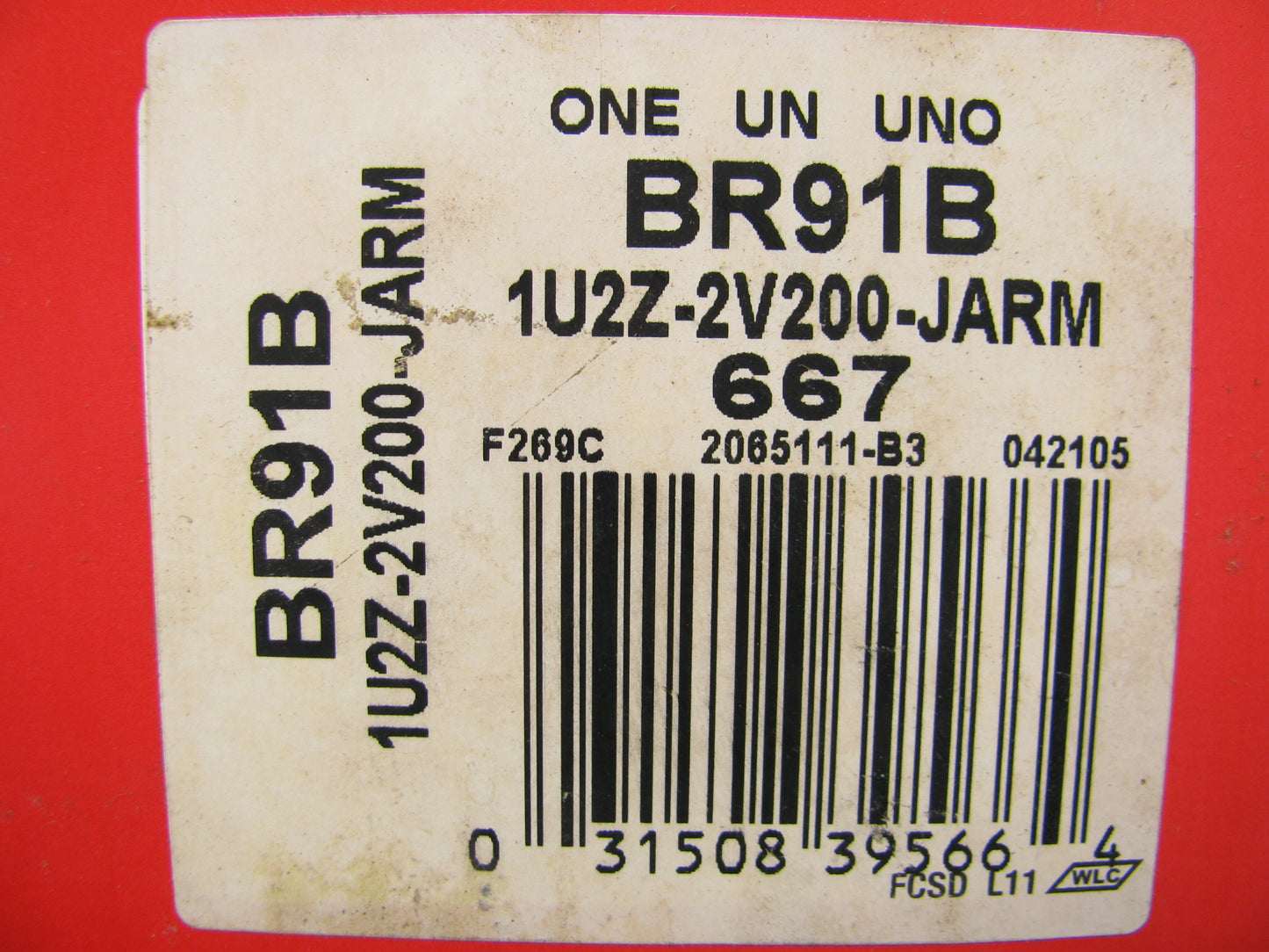 Motorcraft BR91B / 1U2Z-2V200-JARM Rear Brake Shoes 1993-1997 Ford Probe