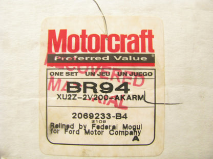 Motorcraft BR94 Rear Drum Brake Shoes 1998-2000 Ford Escort