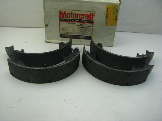 RELINED OEM Motorcraft BR99 Rear Drum Brake Shoes - 12'' X 2.5''
