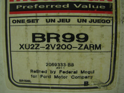 REMAN - OEM Motorcraft BR99 Relined Rear Drum Brake Shoes - 12'' X 2.5''