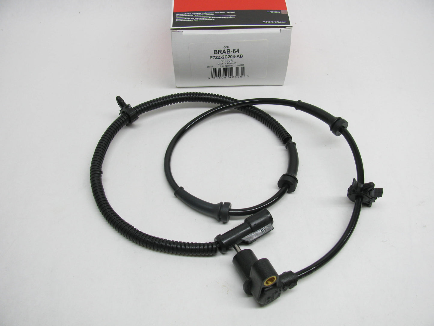 Motorcraft BRAB64 Front Right ABS Wheel Speed Sensor - 1997-2004 Ford Mustang