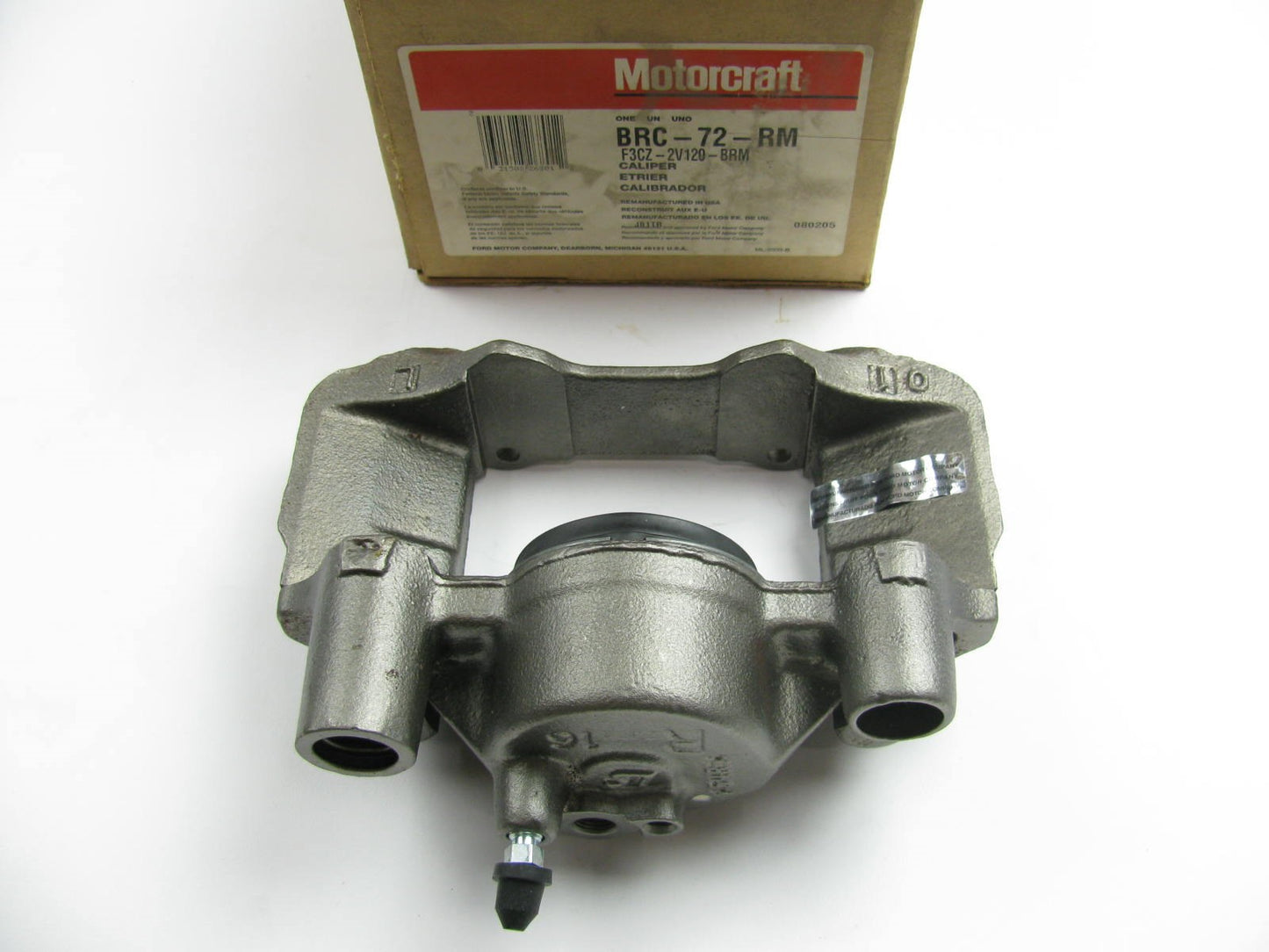 REMAN. Motorcraft BRC72RM Front Right Brake Caliper 13'' WHEELS ONLY 91-96 Escort