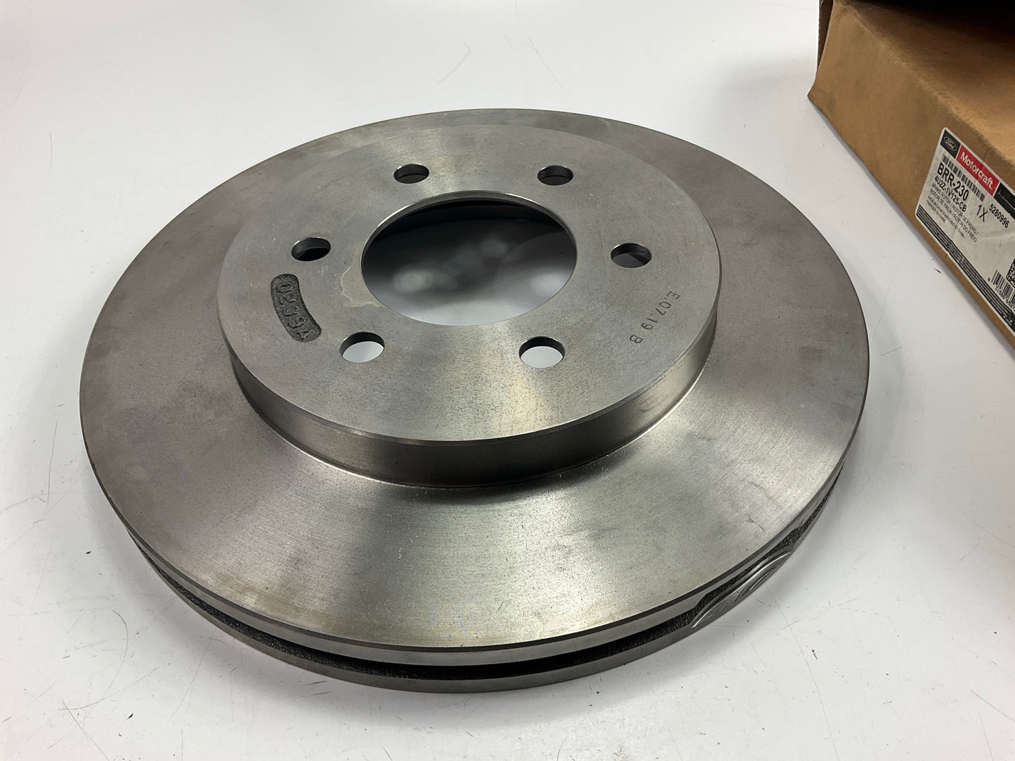 Motorcraft BRR-230 Front Disc Brake Rotor - 4U2Z-1V125-CB
