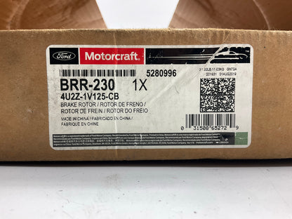 Motorcraft BRR-230 Front Disc Brake Rotor - 4U2Z-1V125-CB