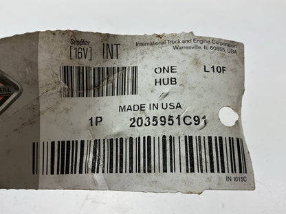 Motorcraft BRRF-26 10-Lug Front Wheel Hub - 2004-2009 Ford F-650 F-750 Truck