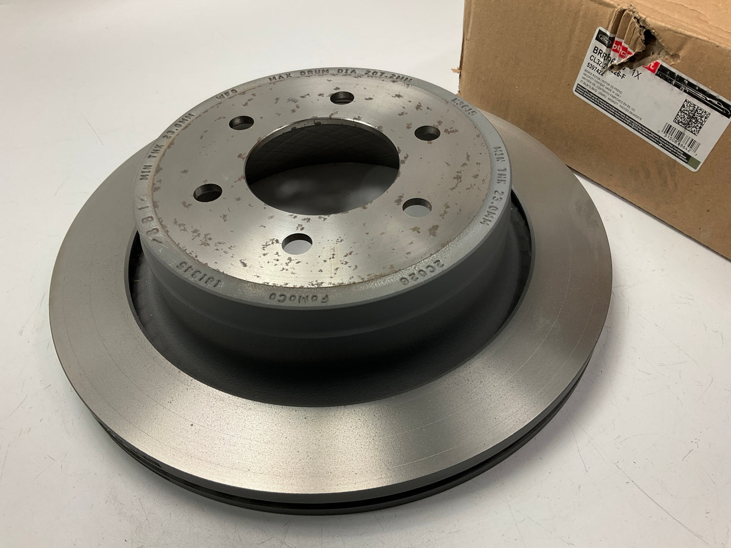 MILD SURFACE RUST - Motorcraft BRRF296 Rear Brake Rotor 2012-16 Ford F-150 6-LUG