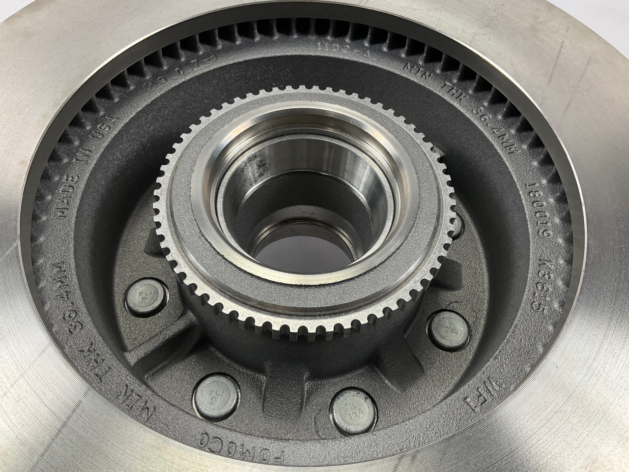 Motorcraft BRRF-374 Front Disc Brake Rotor & Hub - HC3Z-1102-H