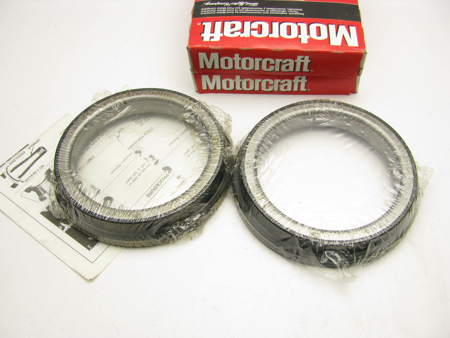 (2) Motorcraft BRS-63 Front Wheel Seal - E3HZ-1S190-C