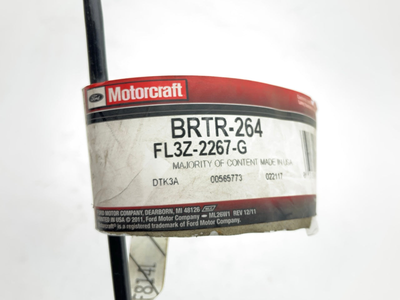 Motorcraft BRTR264 Rear Right Brake Hydraulic Line - FL3Z-2267-G