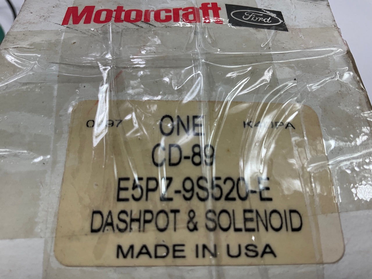Motorcraft Carburetor Idle Stop Solenoid Dashpot 1985 Ford 5.8 For Holley 4180C