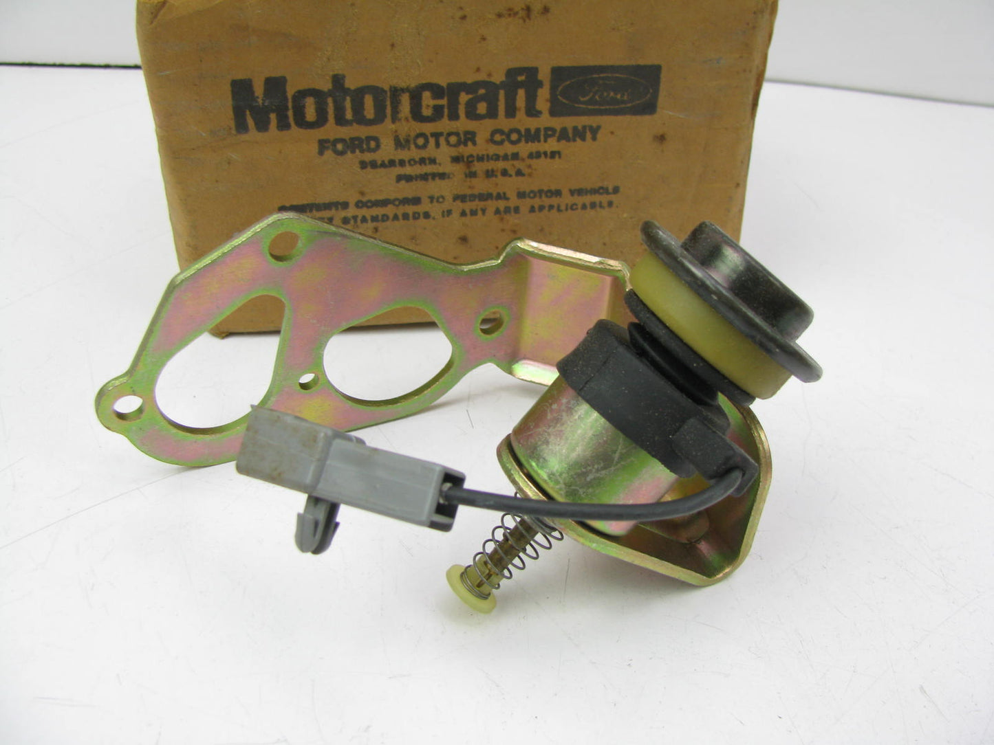 Motorcraft CD93 Carburetor Idle Stop Solenoid 1990-1991 Ford B700 6.6L 7.8L FTO