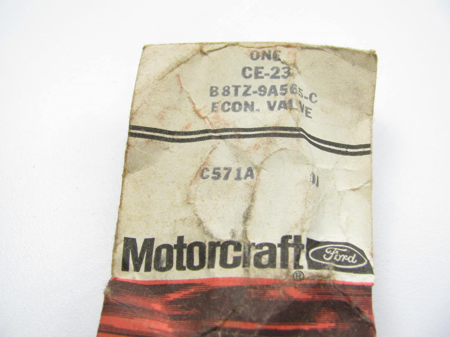 Motorcraft CE-23 Carburetor Economizer Valve #35 For Holley 2 & 4BBL