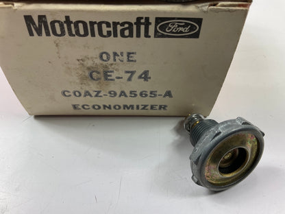 Motorcraft CE-74 Carburetor Power Valve OEM Ford #  C0AZ-9A565-A