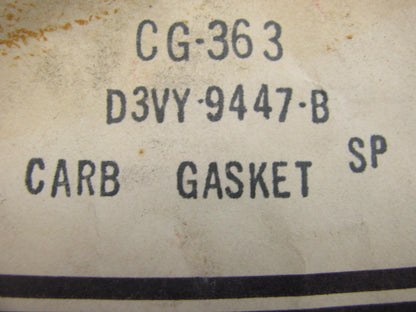 Motorcraft CG363 Carburetor Mounting Gasket - D3VY-9447-B