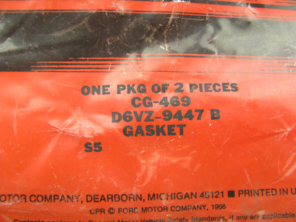 (2) Motorcraft CG469 / D6VZ-9447-B Carburetor Mounting Gaskets