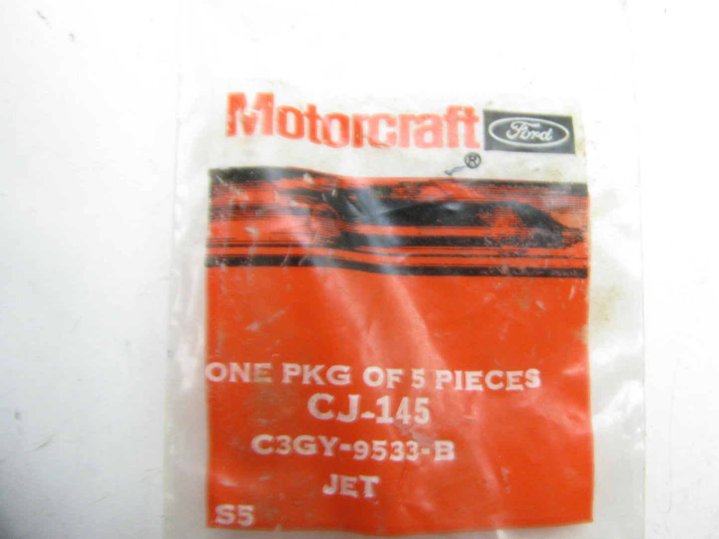 (5) Motorcraft CJ-145 Carburetor Metering Jets ''60F'' - 2100 2V 4100 4V - 5 PACK
