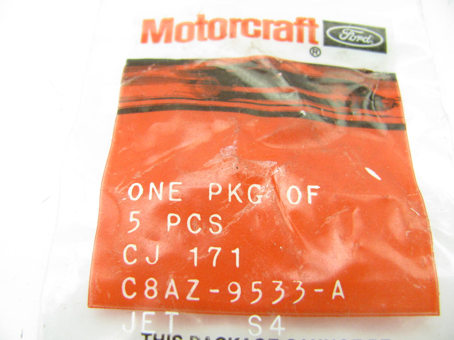 Motorcraft CJ171 Carburetor Jets .104'' 70-71 Ford 200 W/ Carter 1BBL C8AZ-9533-A