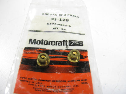 Motorcraft CJ128 Carburetor Metering Jets 1963-1964 Ford 144-L6 Autolite 1-BBL
