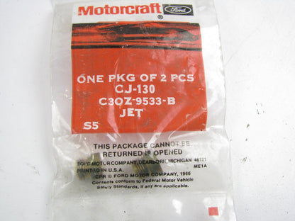Motorcraft CJ130 Carburetor Main Metering Jets # 59F - Autolite 1-BBL