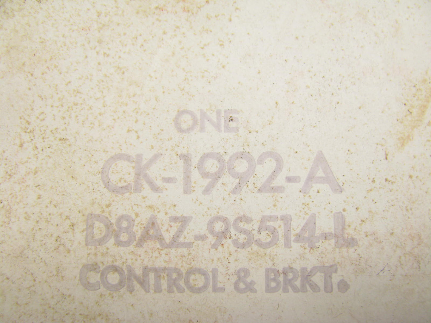 Motorcraft CK1992A Carburetor Choke Pull-Off - D8AZ-9S514-L