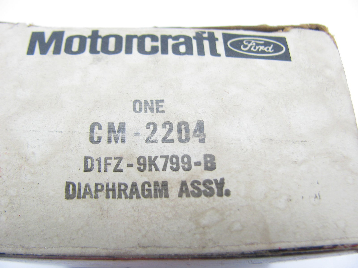 NOS OEM Motorcraft CM-2204 Carburetor Deceleration Valve Diaphragm - 71-75 Pinto